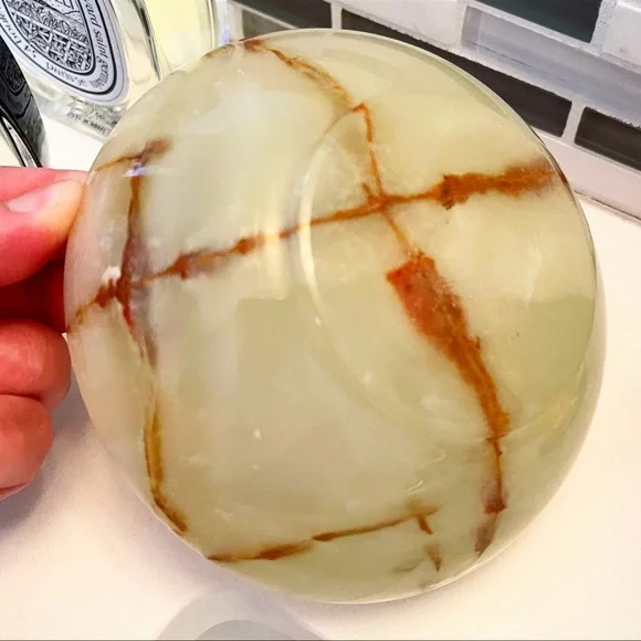 Natural Gemstone Dish from Arizona - Picture 4 of 5